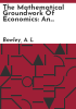 The_mathematical_groundwork_of_economics
