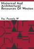 Historical_and_architectural_resources_of_Weston