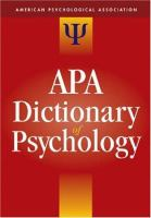 APA_dictionary_of_psychology