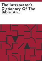 The_Interpreter_s_dictionary_of_the_Bible