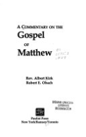 A_commentary_on_the_Gospel_of_Matthew
