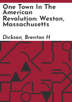 One_town_in_the_American_Revolution